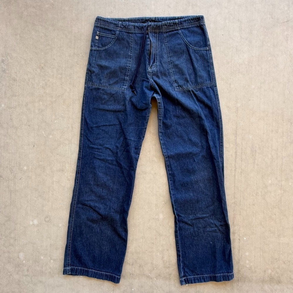 Vintage Unionbay Jeans Womens S Baggy Carpenter Denim Utility Skater Y2K 90s